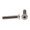 Prime-Line Machine Screw, Metric, Flat Head, Phillip Drive M5-0.8 X 25MM A2-70 Stainless Steel 10PK 9121364 - alternate 4
